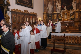 Ogólne spotkanie Bractwa w Jemielnicy - Część I w kościele (29.10.2017)