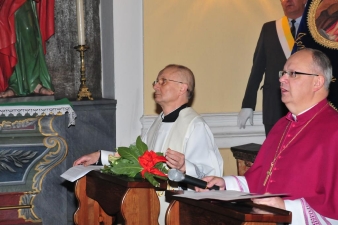 Ogólne spotkanie Bractwa w Jemielnicy - Część I w kościele (30.10.2016) 