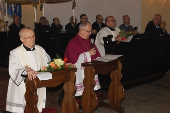 Ogólne spotkanie Bractwa w Jemielnicy - Część I w kościele (30.10.2016) 