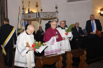 Ogólne spotkanie Bractwa w Jemielnicy - Część I w kościele (30.10.2016) 