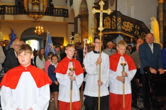 Poświęcenie sztandaru i obrazu (19.10.2014)  -2