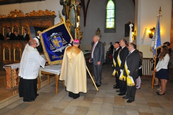 Poświęcenie sztandaru i obrazu (19.10.2014)  -35